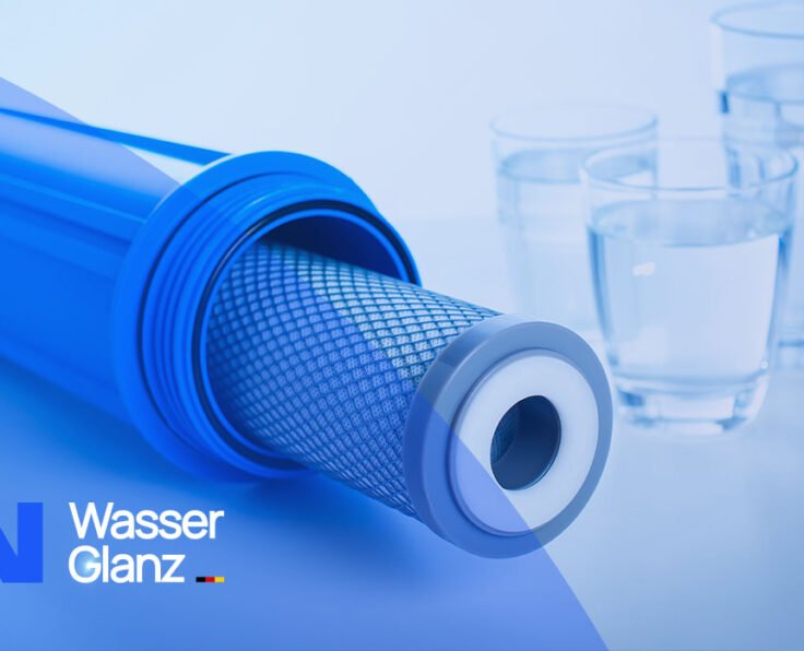 Wasser-Glanz-Filter-Solutions